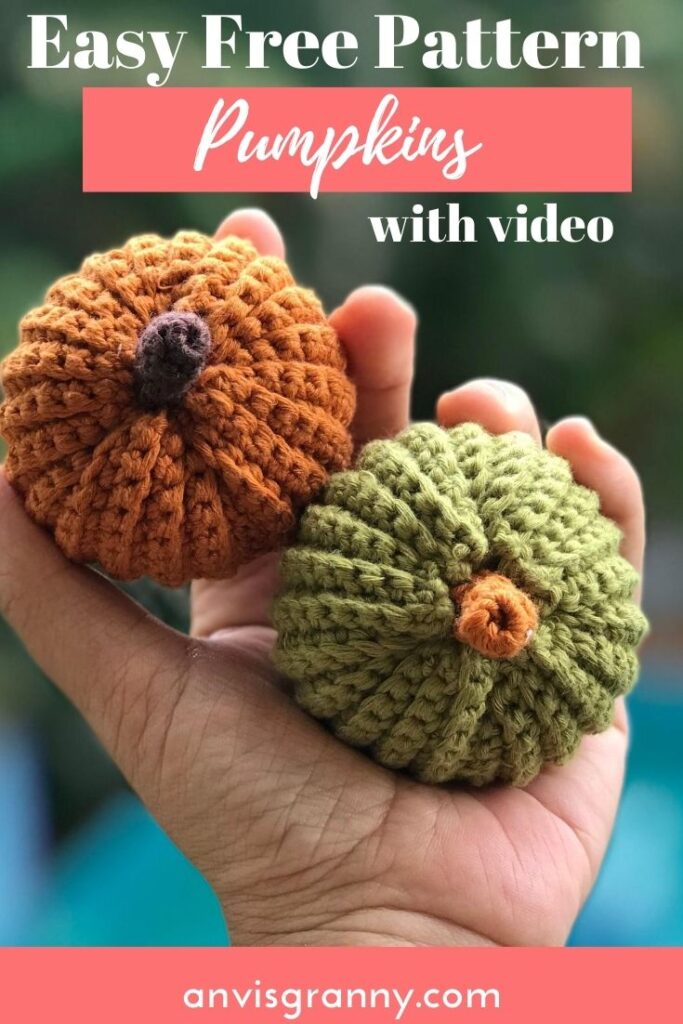 crochet pumpkin free crochet pattern