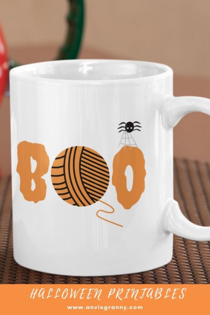 boo Halloween printable wall art, Halloween wall print, Halloween tshirt design, Halloween png file