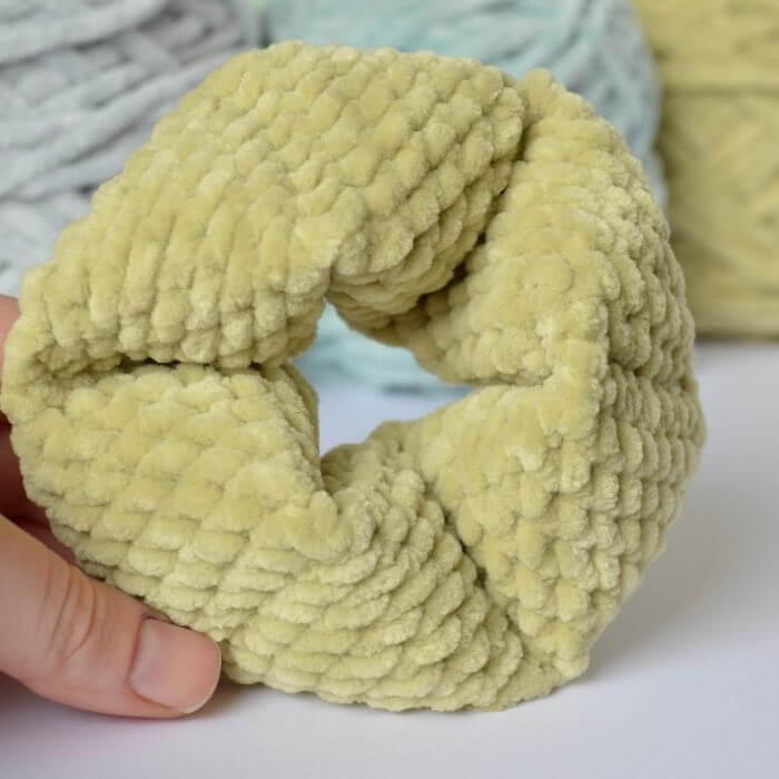Crochet flexagon free pattern