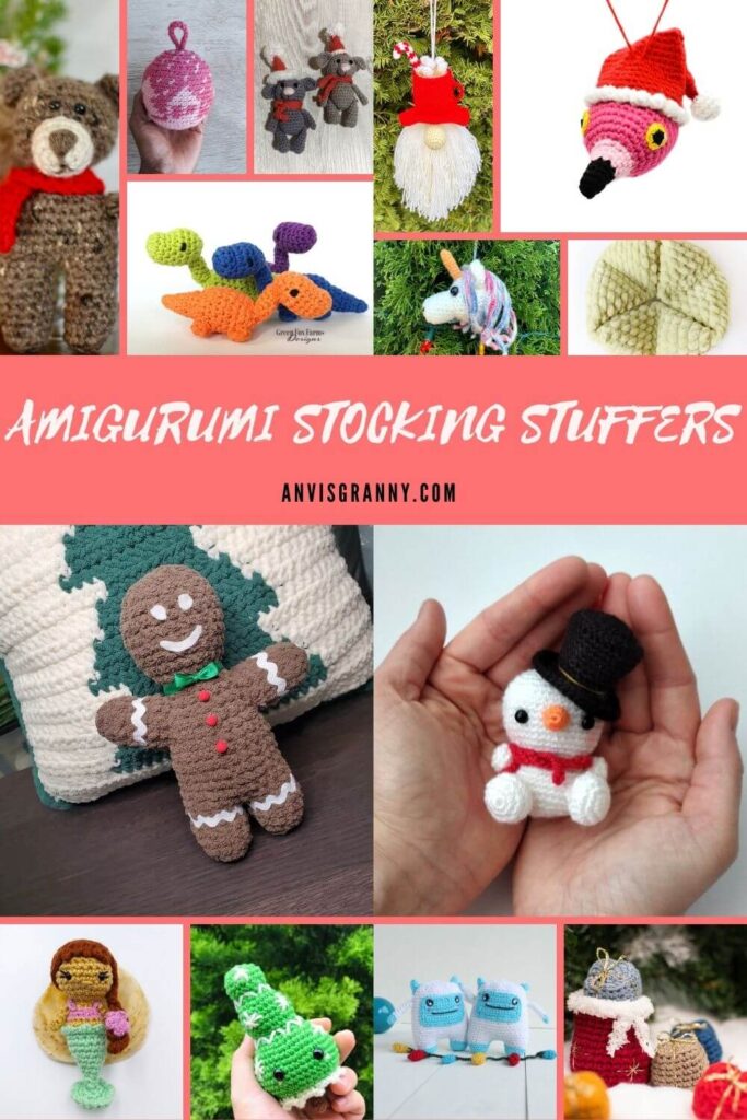 14 Amigurumi Stocking Stuffer Crochet Patterns