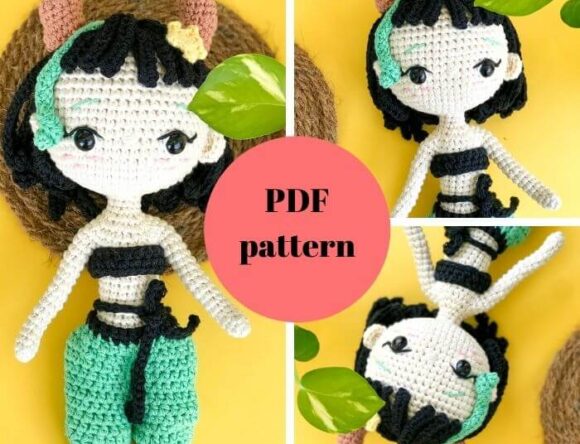 Taurus Amigurumi Doll – Zodiac Princess Crochet Pattern Review