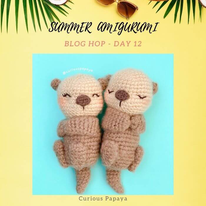 little otter amigurumi crochet pattern