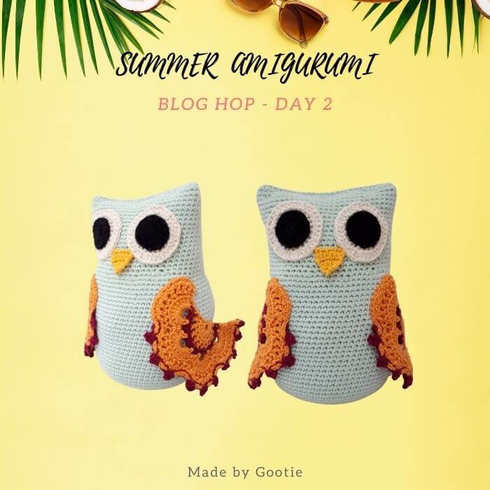 crochet owl amigurumi