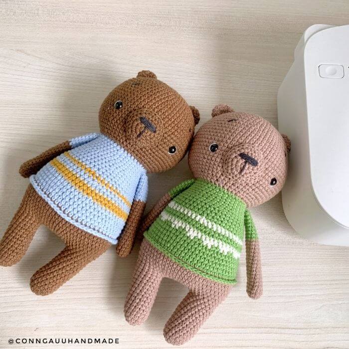 bear amigurumi crochet pattern
