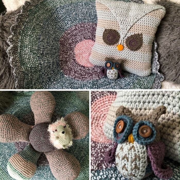6in1 Groovy Baby Hazel play set amigurumi crochet pattern