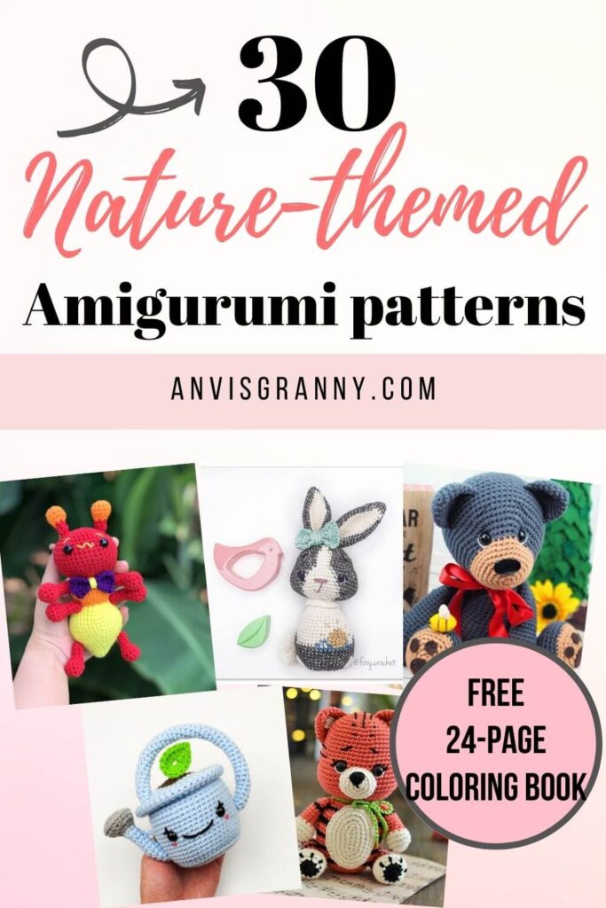 30 most beautiful nature-themed amigurumi patterns to crochet