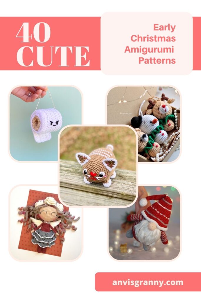 Christmas in July amigurumi crochet patterns