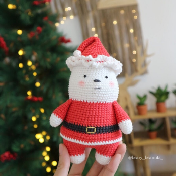 Santa Ice bear