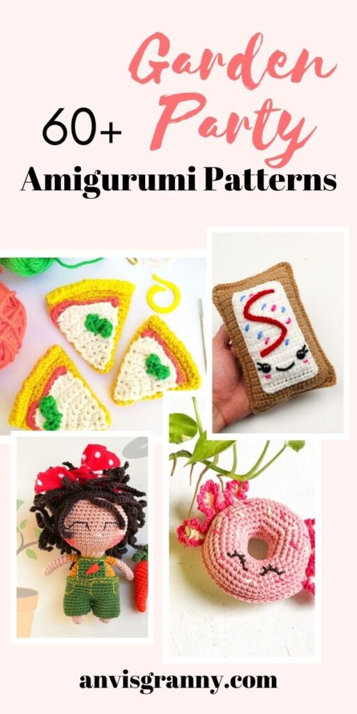 garden party amigurumi crochet pattern