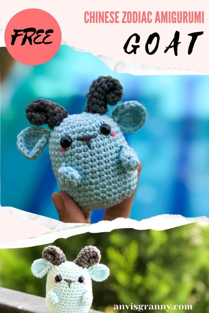 pin for blog YT goat zodiac amigurumi pattern
