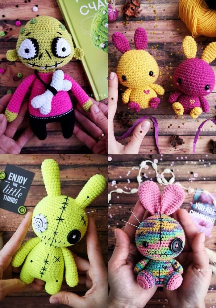 bluerabbittoys by irina crochet artist