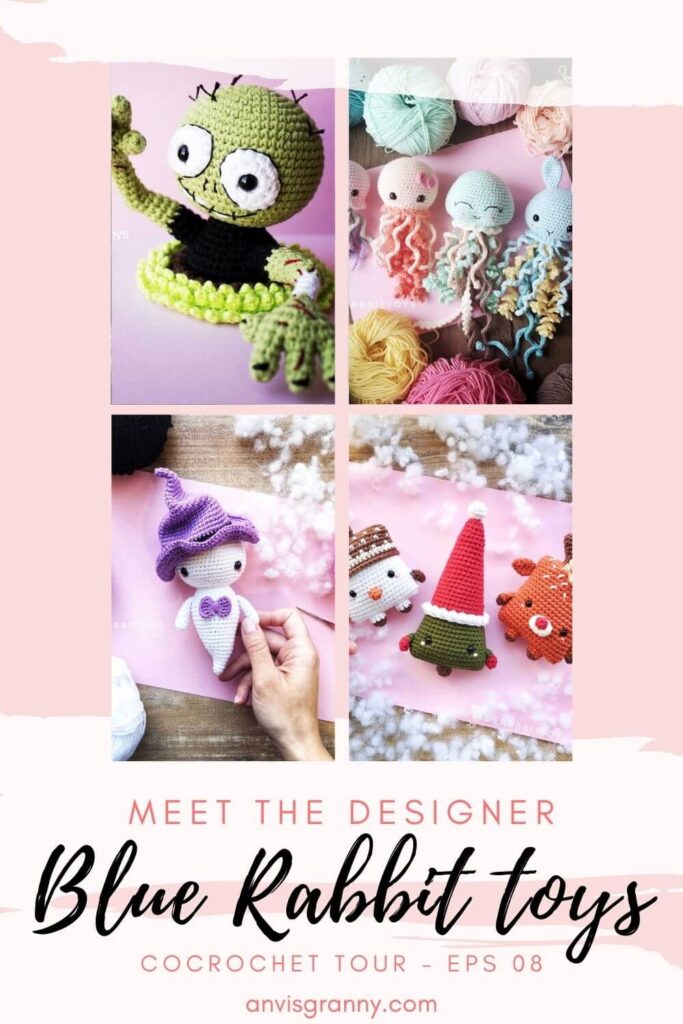 bluerabbittoys by irina crochet artist