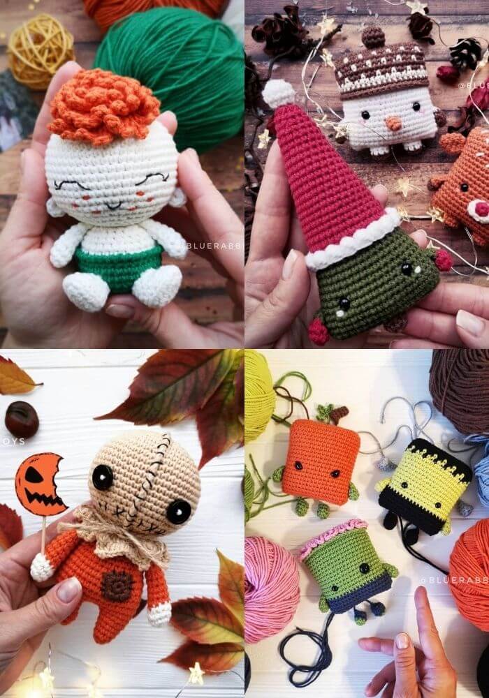 bluerabbittoys by irina crochet pattern artist