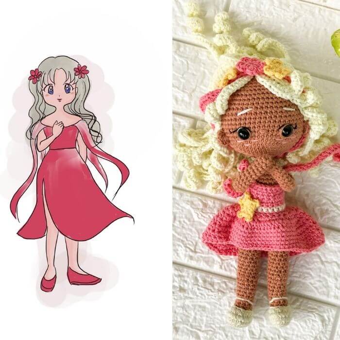 VIRGO zodiac crochet pattern