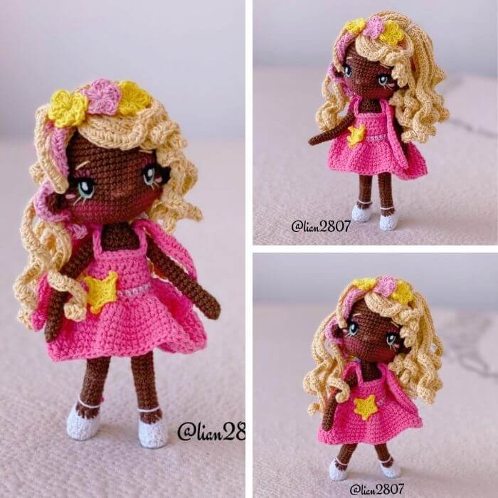 VIRGO zodiac amigurumi crochet pattern test