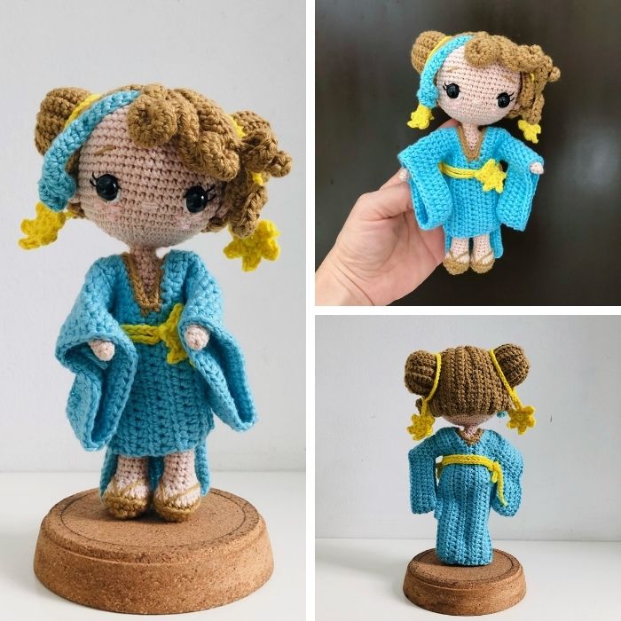 LIBRA ZODIAC PRINCESS AMIGURUMI CROCHET