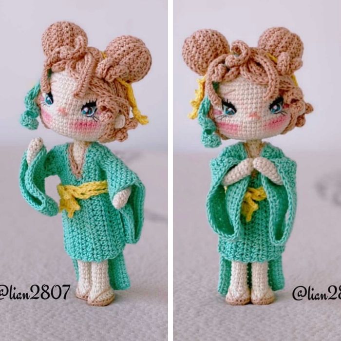 LIBRA ZODIAC PRINCESS AMIGURUMI CROCHET PATTERN pdf
