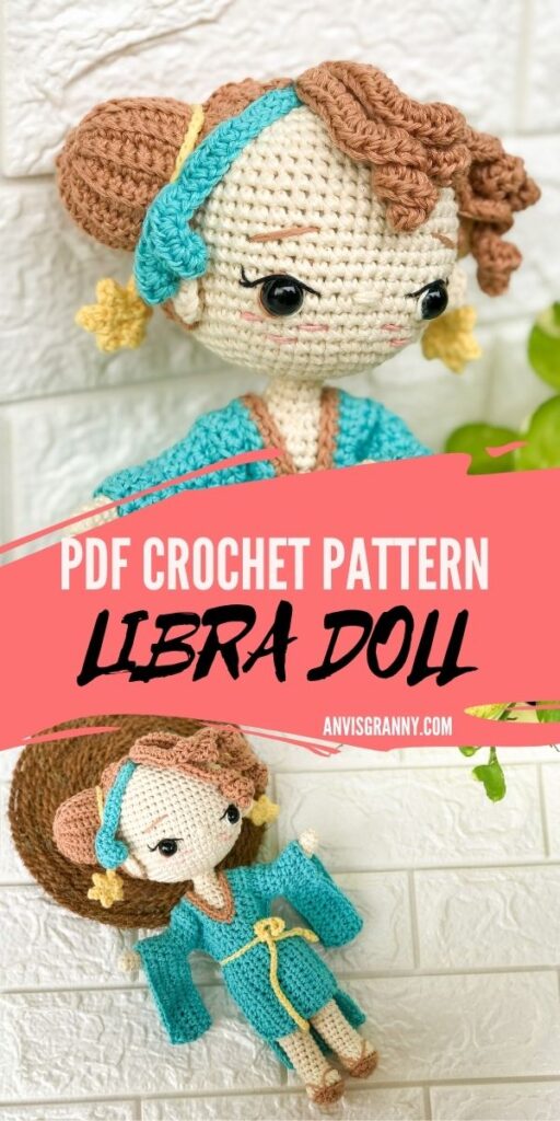 LIBRA ZODIAC PRINCESS AMIGURUMI CROCHET PATTERN