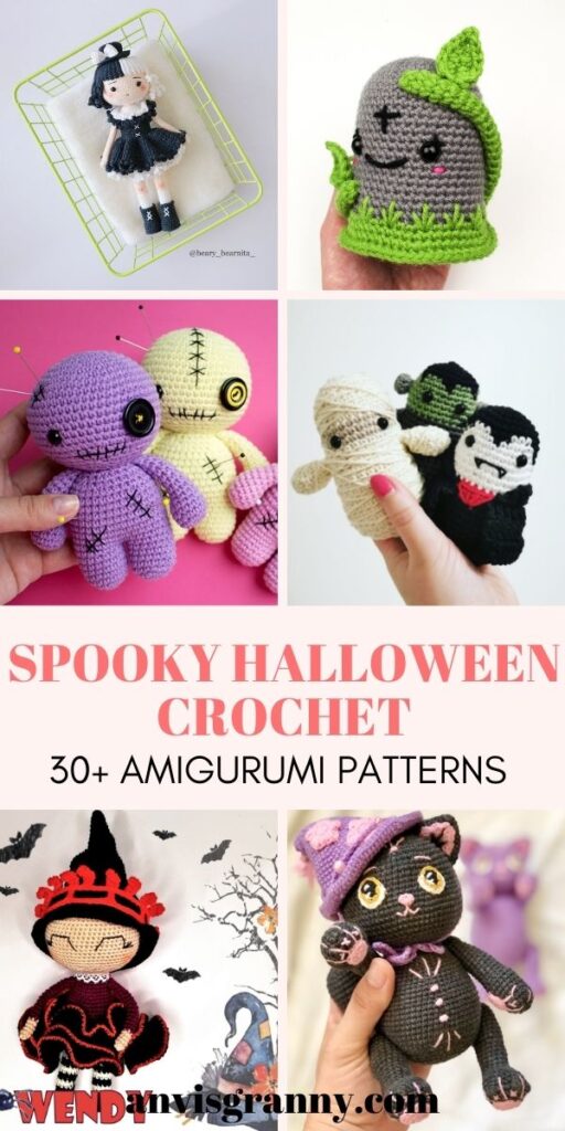 Halloween pdf pattern amigurumi