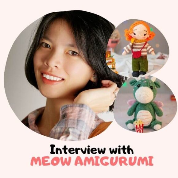 Crochet Designer Interview – Jaine from Meow Amigurumi + Free PDF Sweet Cake Amigurumi Pattern