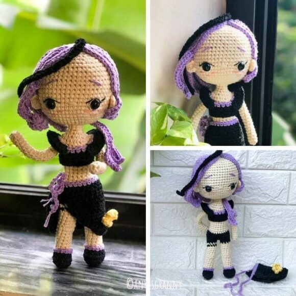 Scorpio Zodiac Doll Amigurumi – Princess Doll Crochet Pattern Review