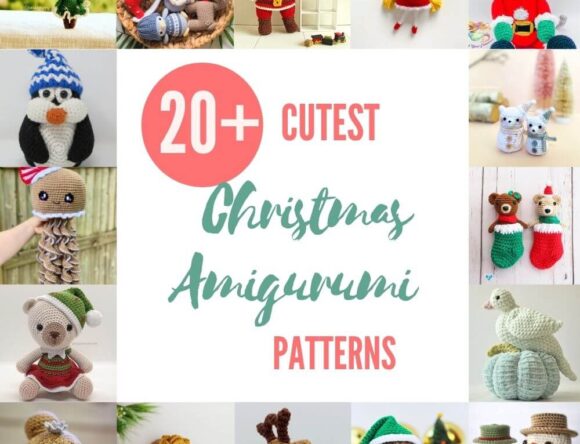 20+ Cutest Christmas Amigurumi Crochet patterns