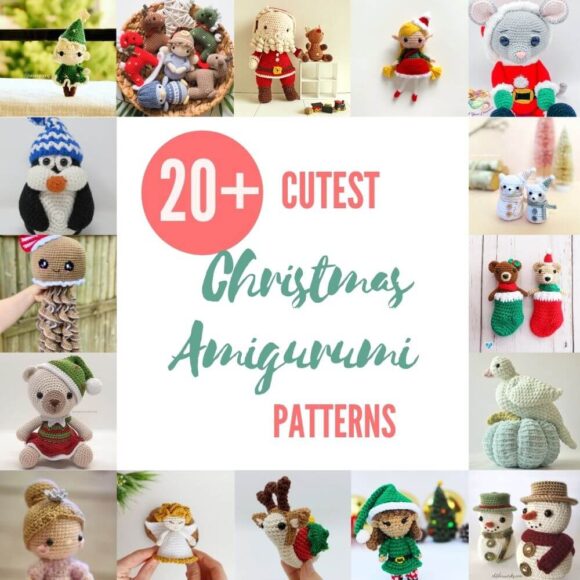 20+ Cutest Christmas Amigurumi Crochet patterns